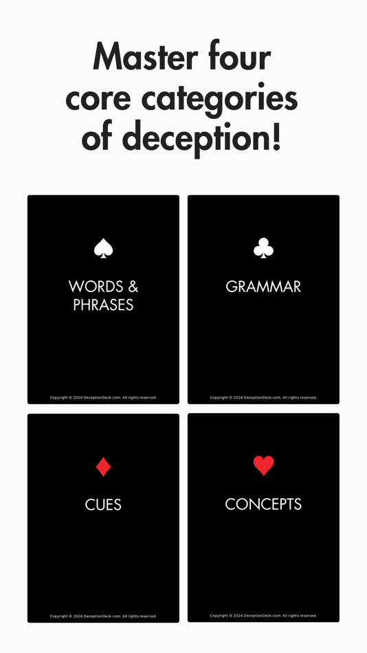 #1. Deception Deck (iOS) 由: Deception Deck Limited Liability Company