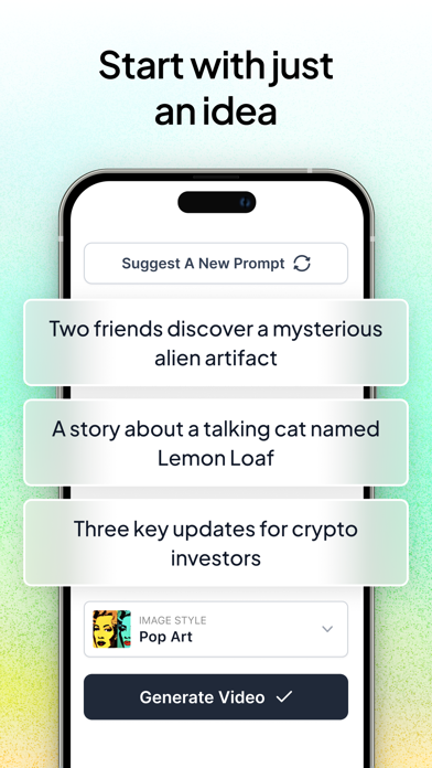 Hypernatural: AI Video Stories Screenshot