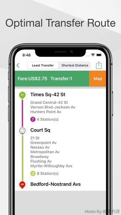 Screenshot #2 pour NYC Subway MTA Map