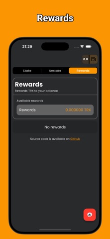 Stake Tron screenshot