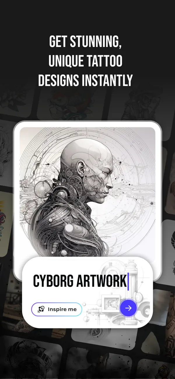Screenshot #1 pour Tattoo AI Generator & Design