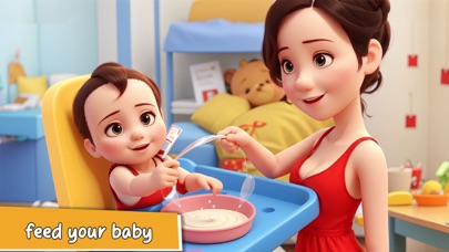 Baby Simulator Baby Care Game Screenshot