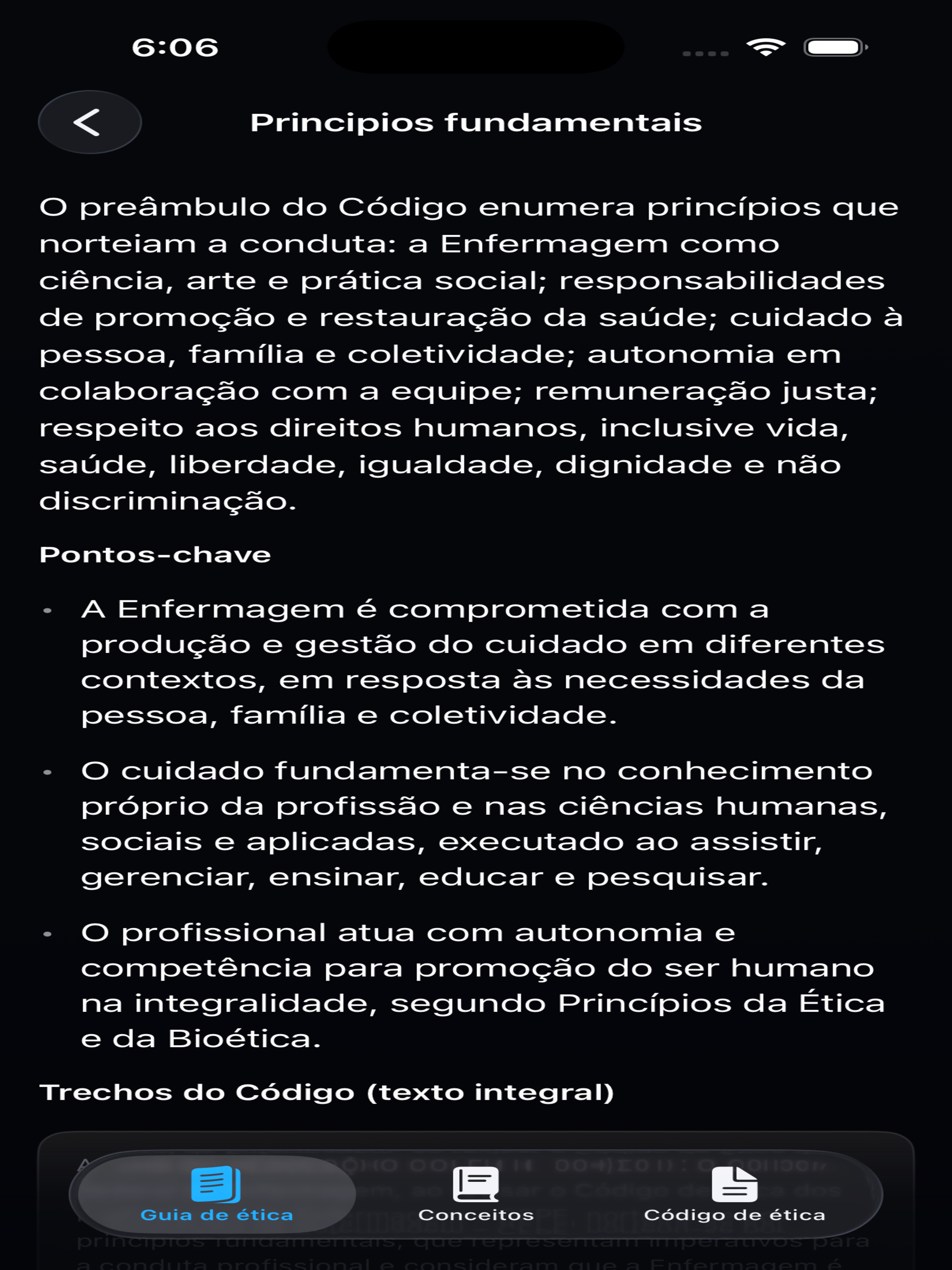 Ética Enfermagem Brasil COFEN