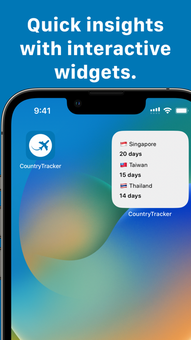 Places Been - Country Tracker Screenshot