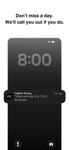 Fighter Strong Pull-Up Program Screenshot 5 of 5