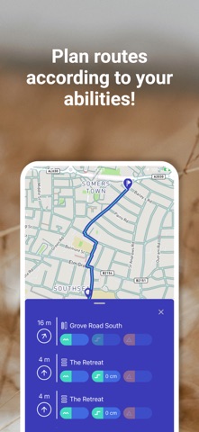 Route4U wheelchair navigation Screenshot 2 of 7