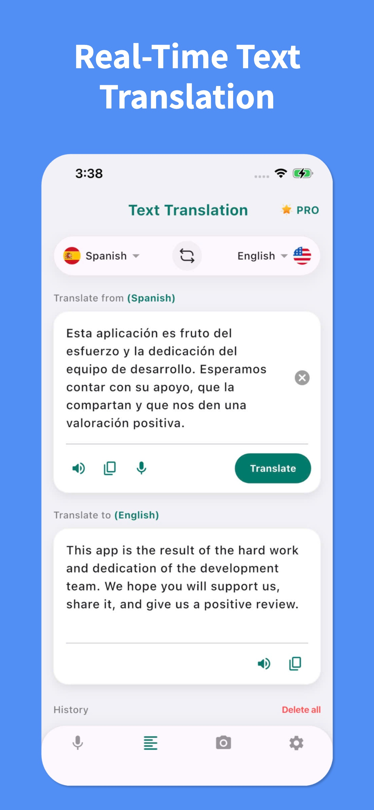English Translator : Voice AI