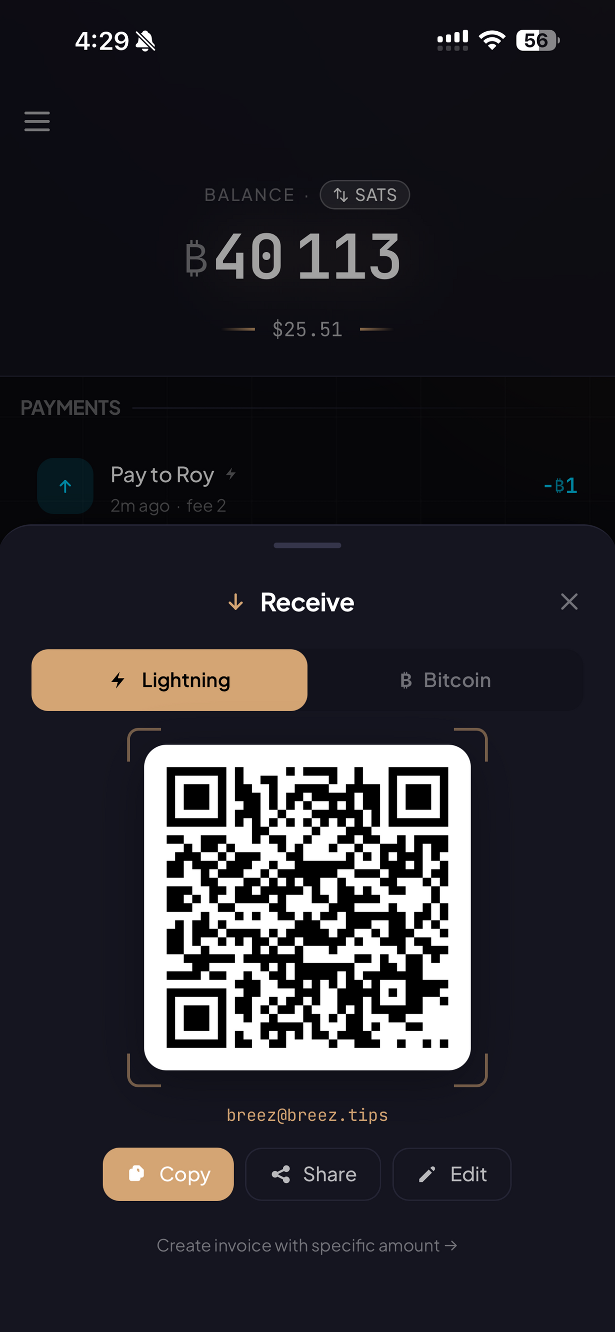 Glow: Lightning-Fast Bitcoin screenshot 3