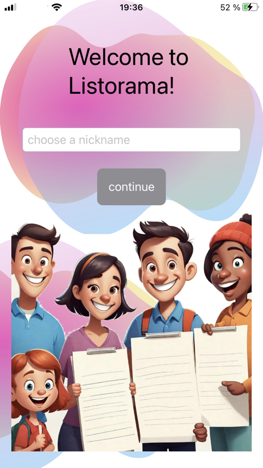 #1. Listorama (iOS) 由: REJANE ANDRADE RIISE