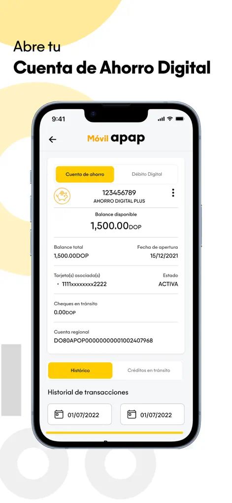 Móvil APAP - App de Finanzas | MWM