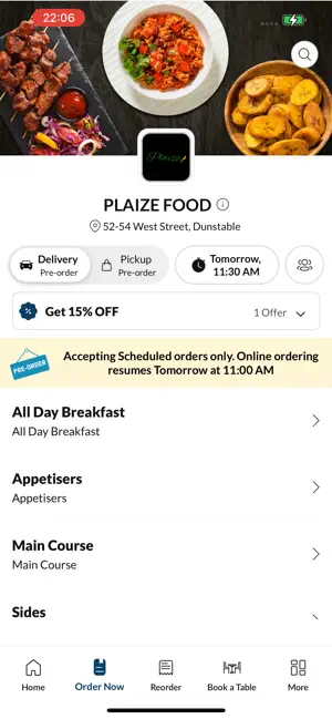 PLAIZE FOOD screenshot 2