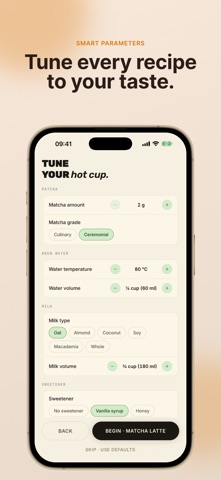 Matcha Coach: Video Recipes iPhone screenshot