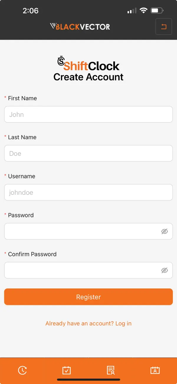 #3. ShiftClock Blackvector (iOS) بواسطة: Rolando Ramirez