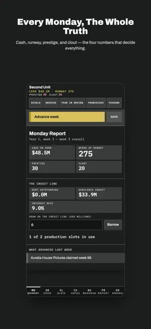 Second Unit: Studio Manager screenshot 1