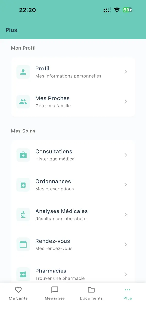 Screenshot #1 pour Awooni Santé