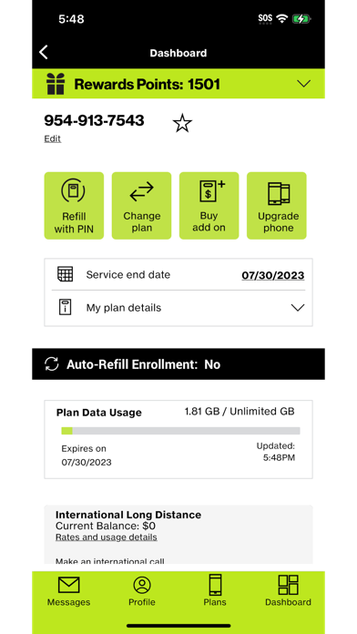 Screenshot #2 pour My Straight Talk: Mobile App