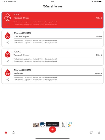 Canver - Kan Bağışı iPad screenshot