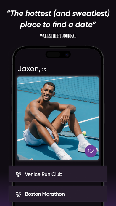 Lunge: IRL Fitness Dating iPhone screenshot 2 - Lifestyle app