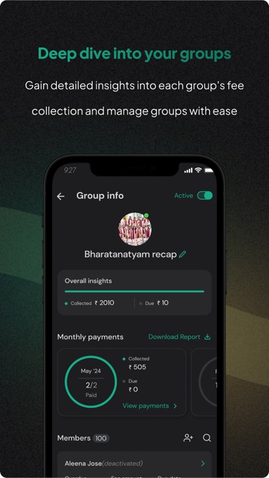 CoFee - Fee Collection App Screenshot