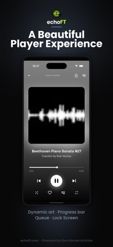 echoFT: Free Audio Archive iPhone screenshot
