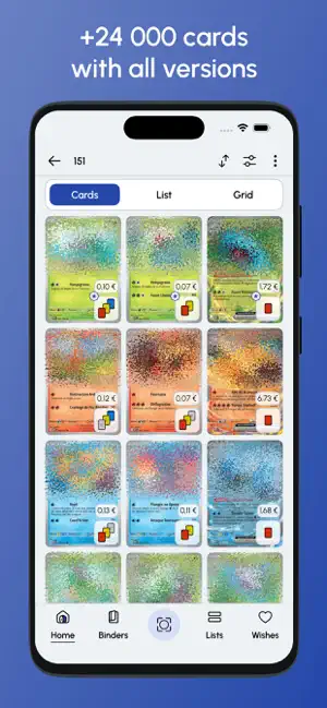 PokéCardex iPhone screenshot 1