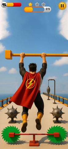 Super Hero Street Runner Game Screenshot 6 of 7