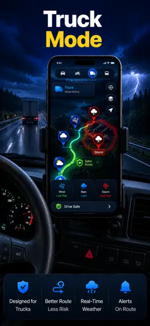 Drive Weather Sat Nav Maps iPhone screenshot 5