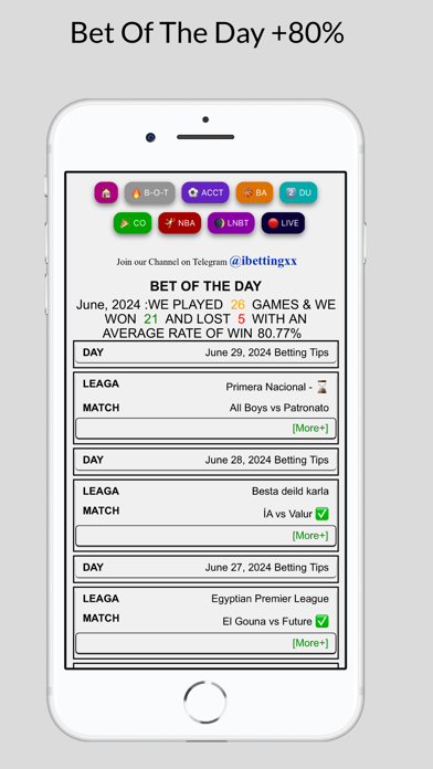 Betting Tips - Bet Prediction Screenshot