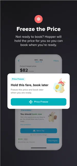 Hopper: Flights, Hotels & Cars iPhone screenshot 5