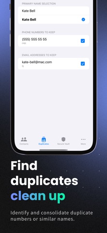 Cleu: Delete, Backup, Check screenshot