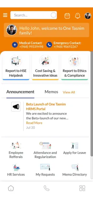 One Tasnim screenshot 3
