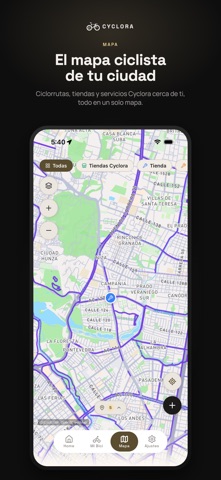 Cyclora: Bike + Routes iPhone screenshot