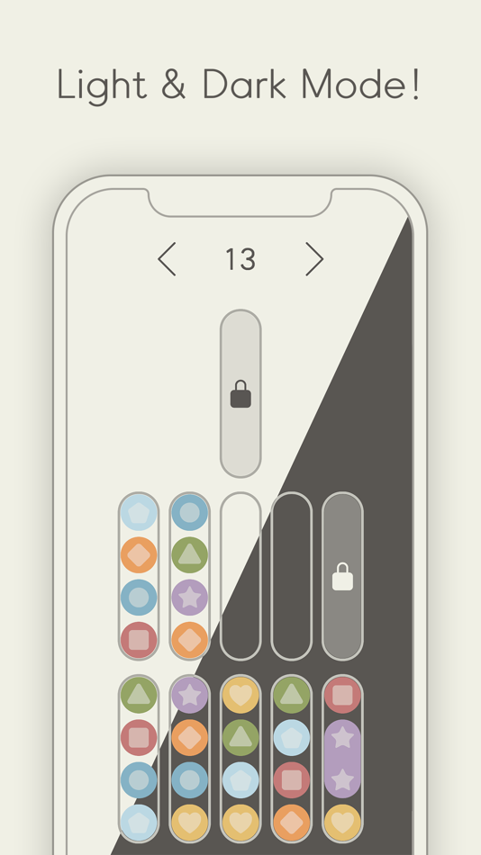 #4. StacKo - Relaxing Sort Colors (iOS) Door: 1PixelStudio Co.