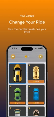 Crazy Car: Racing Simulator 3D iPhone screenshot