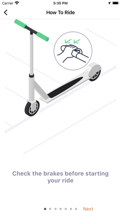 EasyScootersApp Screenshot