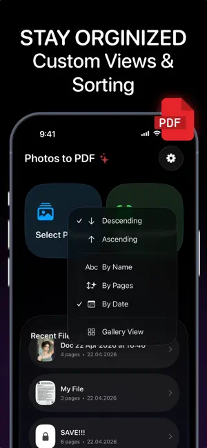 Photos to PDF: Convert to PDF screenshot 2
