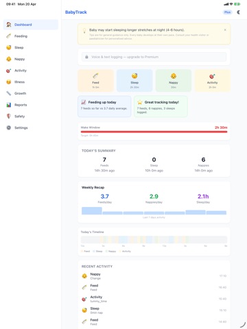 BabyTrack: Newborn Care Diary