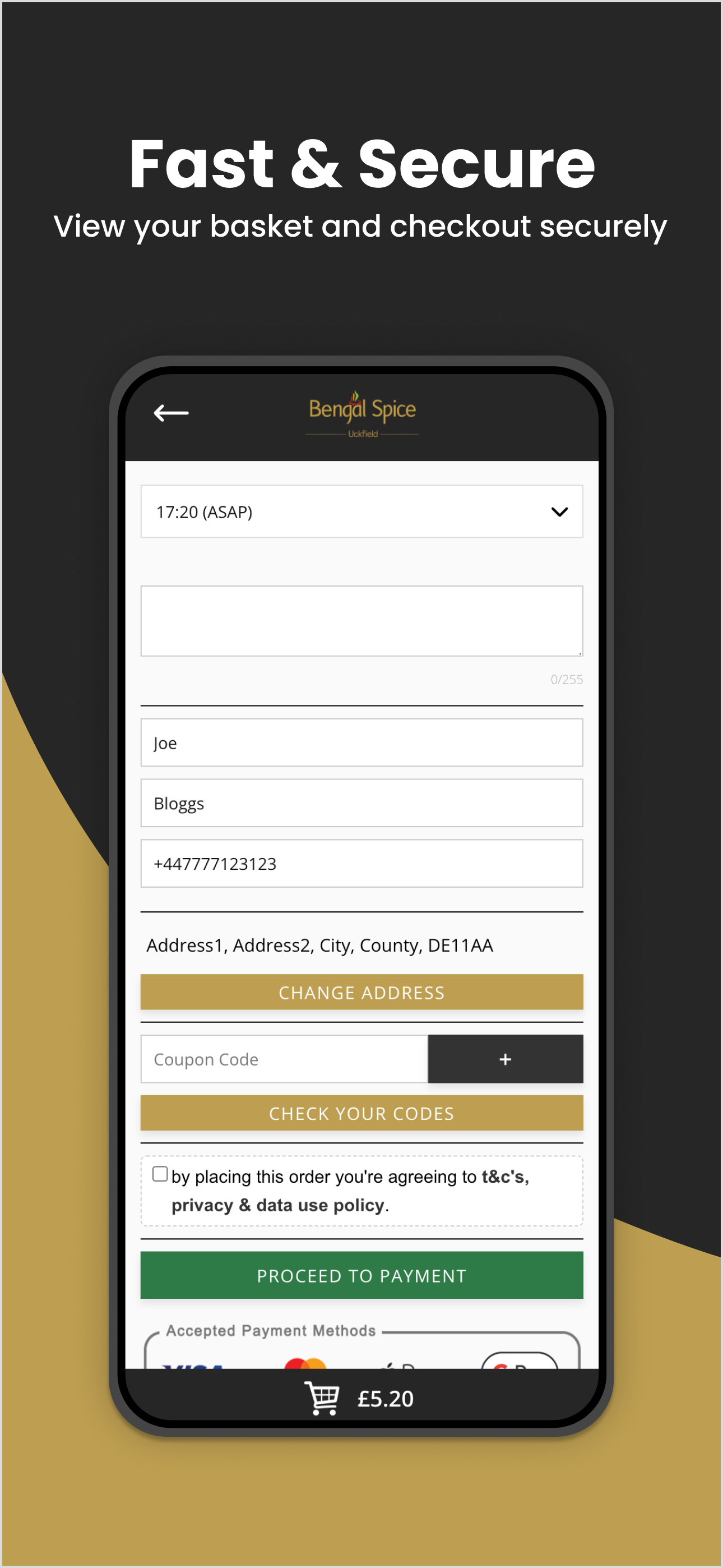 Bengal Spice Uckfield screenshot 3