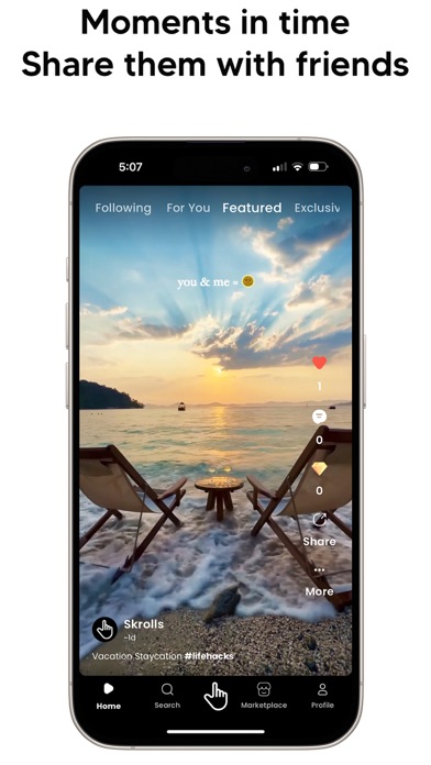 Skroll App Screenshot