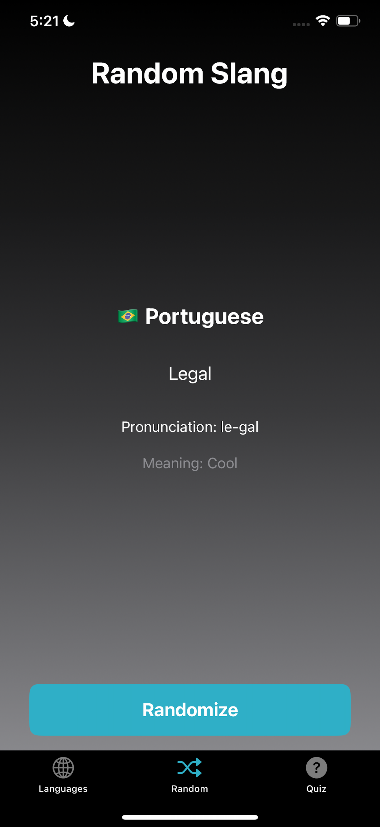 Learn Slang Language Lessons screenshot 4