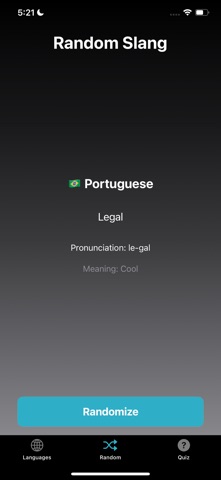 Learn Slang Language Lessons screenshot