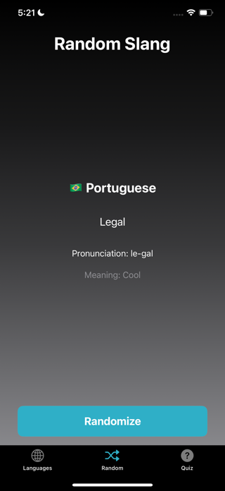 Learn Slang Language Lessons Screenshot 4 of 4