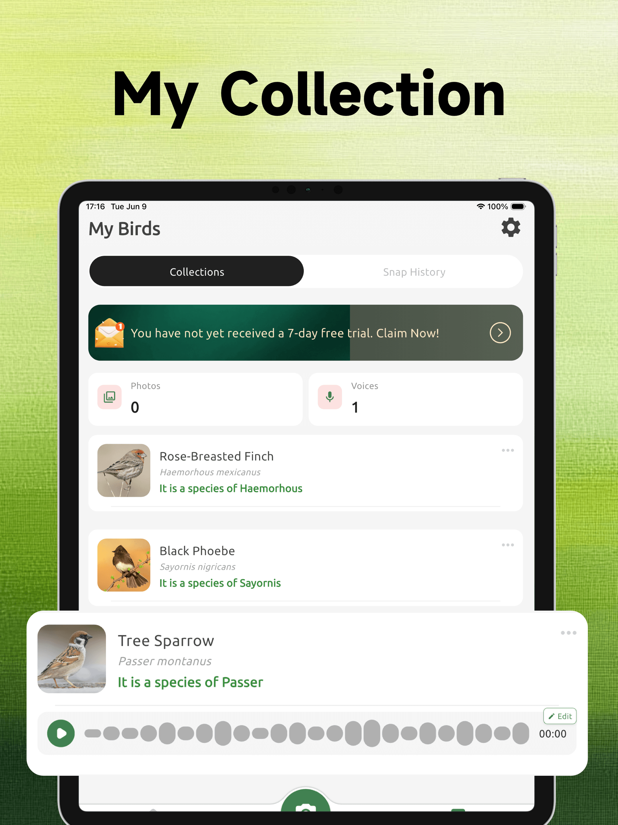 BirdSnap: Bird identifier screenshot 11