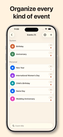DayKeeper: Birthdays & More Screenshot 6 of 10