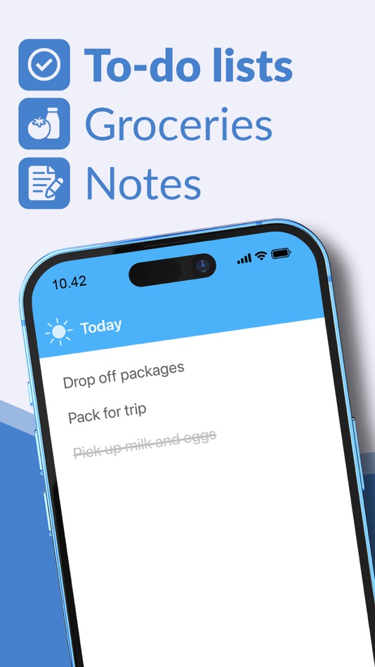 #3. Life Lists: Organize your life (macOS) Podle: DG Apps, Inc.