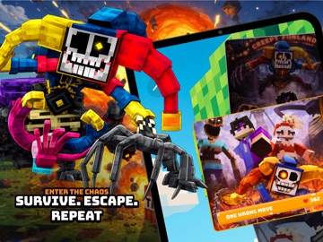 PlayMine Survive Prototype iPad screenshot 1