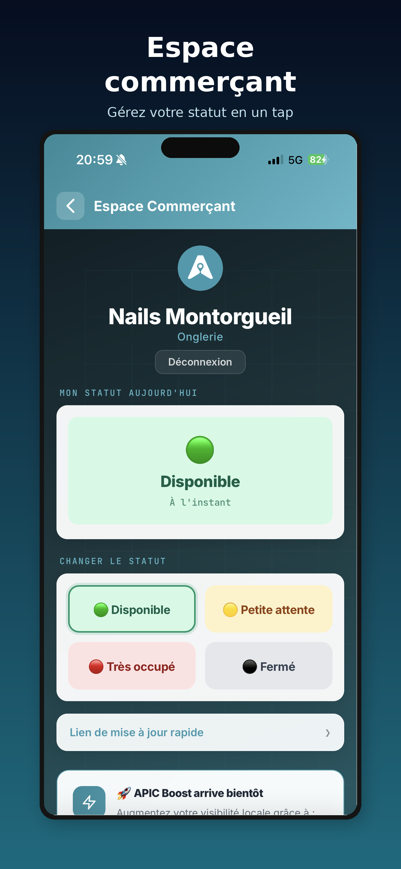 APIC - Commerces