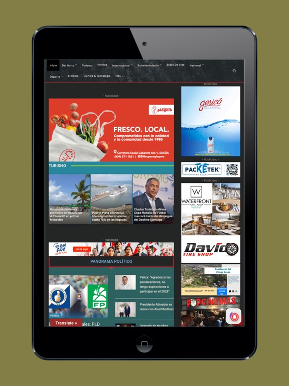 InfoEnn iPad screenshot 2 - Magazines & Newspapers app