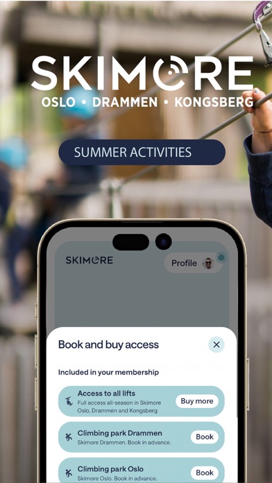 Screenshot 1 of Skimore AS App