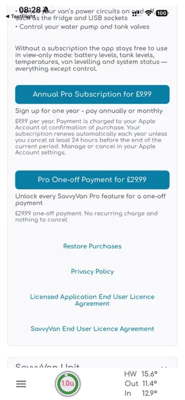 SavvyVan screenshot 5 of 8